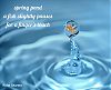'spring pond /a fish slightly pauses / for a finger's touch" by Richa Sharma. Haiku first published in Nick Virgilio Haiku in Action Gallery. March 2021