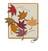 "autumn leaves / from bare limbs / sprout new branches" by Judith Gorgone