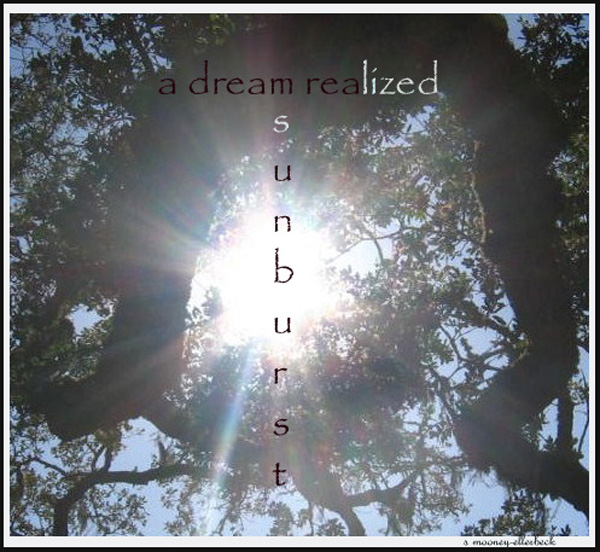 'a dream realized / sunburst' by Sandra Mooney-Ellerbeck