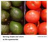 'green ovals   red circles / learning shapes and colors / at the supermarket' by Michael Seese