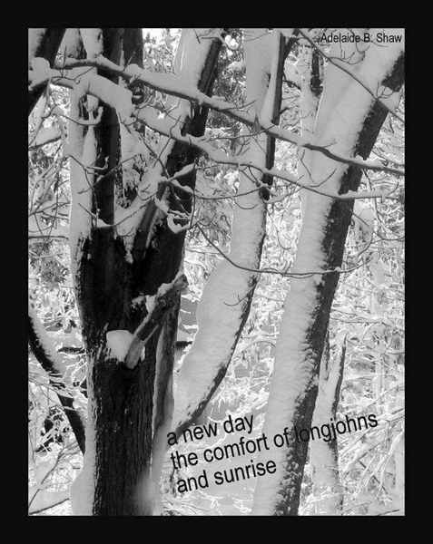 'a new day / the comfort of longjohns / and sunrise' by Adelaide Shaw