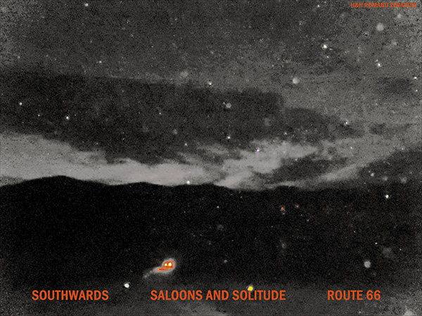 'southwards / saloons and solitude / route 66' by Romano Zeraschi