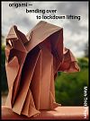'origami— / bending over / to lockdown lifting' by Minh-Triet Pham 'origami— / bending over / to lockdown lifting' by Minh-Triet Pham