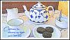 "afternoon tea / warming my hands / yours over mine' by Adelaide Shaw