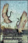'herons in flight / against a full moon / intricate flirtations' by Estanislao Rodriguez-Cuevas