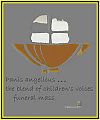 'panis angelicus... / the blend of children's voices / funeral mass' by Gilliena Cox
