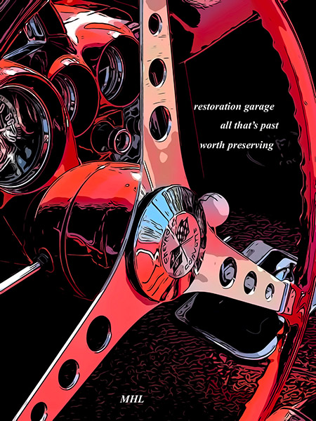 'restoration garage / all that's past / worth preserving' by Michael Lee