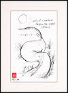 'calls of a mallard / deepen the river's / stillness' by Ron Moss